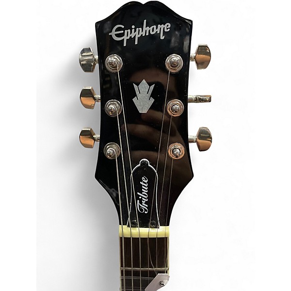 Used Epiphone SG TRIBUTE Black Solid Body Electric Guitar
