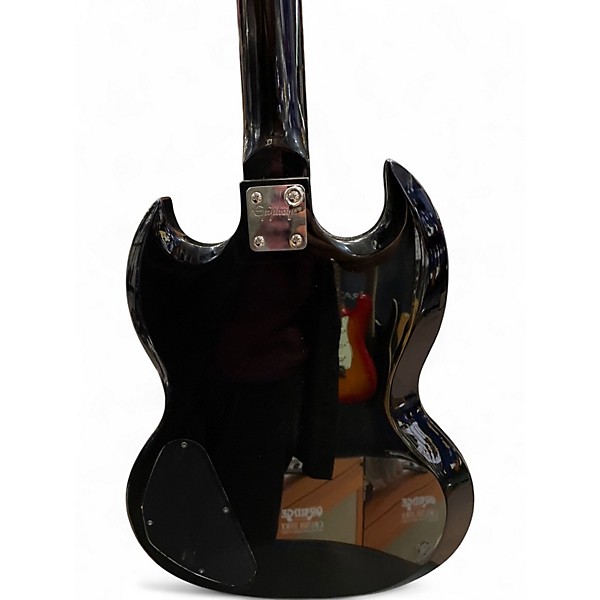 Used Epiphone SG TRIBUTE Black Solid Body Electric Guitar