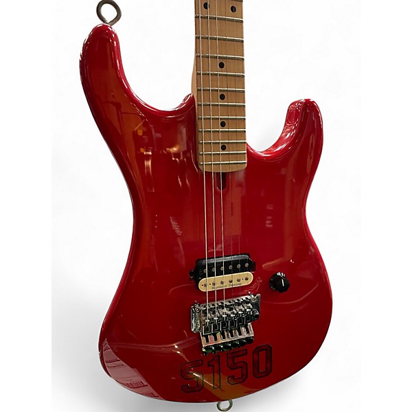 Used Kramer 1984 Red Solid Body Electric Guitar