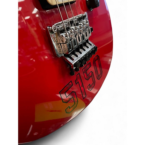Used Kramer 1984 Red Solid Body Electric Guitar