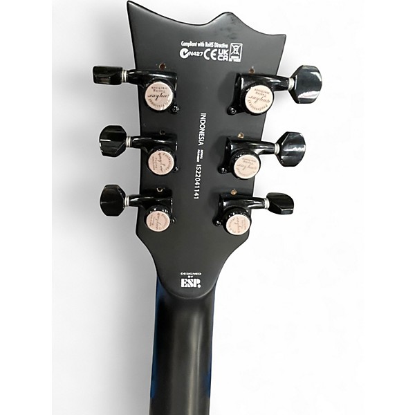 Used ESP LTD EC201 Satin Black Solid Body Electric Guitar