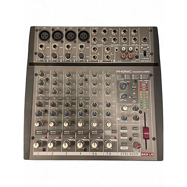 Used Phonic POWERPOD 820 HEAD Power Amp