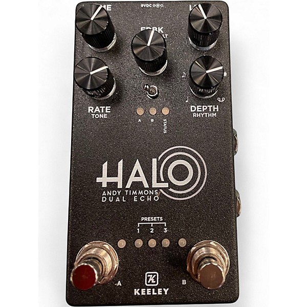 Used Keeley HALO ANDY TIMMONS DUAL ECHO Effect Pedal