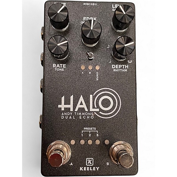 Used Keeley HALO ANDY TIMMONS DUAL ECHO Effect Pedal