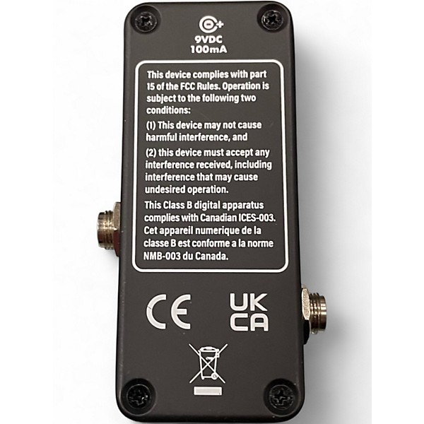 Used Electro-Harmonix OCEANS 3 VERB Effect Pedal