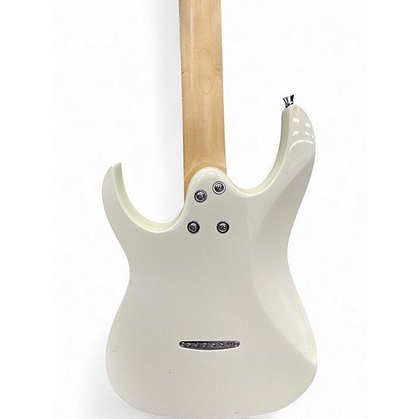 Used Ibanez MIKRO RG Alpine White Solid Body Electric Guitar