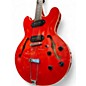 Used The Heritage H530 Trans Cherry Hollow Body Electric Guitar
