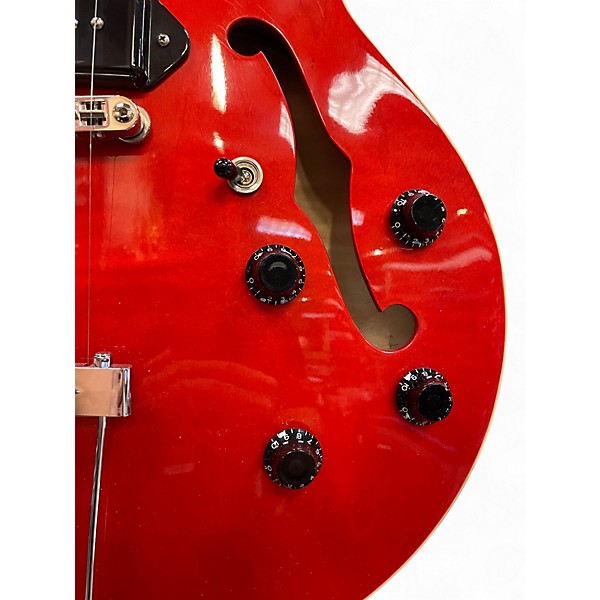 Used The Heritage H530 Trans Cherry Hollow Body Electric Guitar