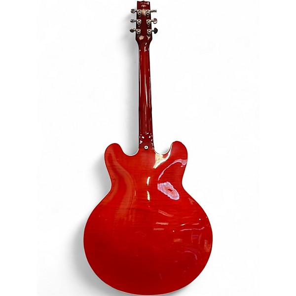 Used The Heritage H530 Trans Cherry Hollow Body Electric Guitar
