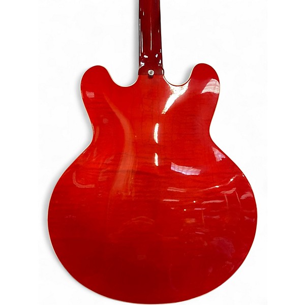 Used The Heritage H530 Trans Cherry Hollow Body Electric Guitar