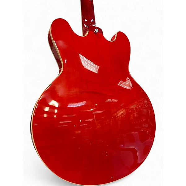 Used The Heritage H530 Trans Cherry Hollow Body Electric Guitar