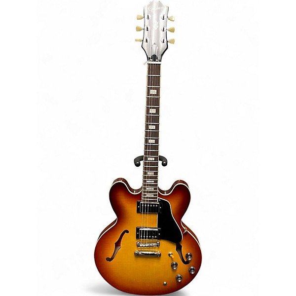 Used Epiphone ES335 figure IG Iced Tea Hollow Body Electric Guitar