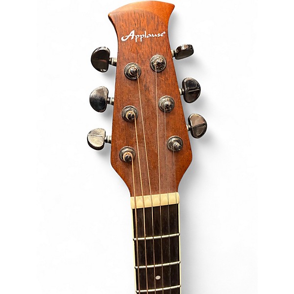 Used Ovation AE48-1l 2 Color Sunburst Acoustic Electric Guitar