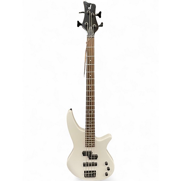 Used Jackson JS2 spectra Snow White Electric Bass Guitar