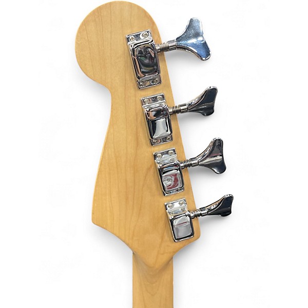 Used Squier Precision Bass Black Electric Bass Guitar