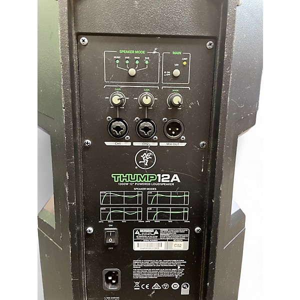 Used Mackie THUMP 12A Powered Speaker