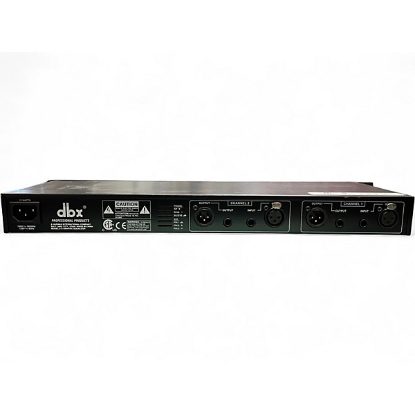 Used dbx 215 Dual 15-Band Graphic Equalizer