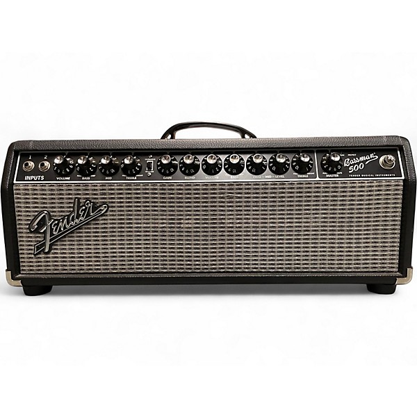 Used Fender BASSMAN 500 Bass Amp Head