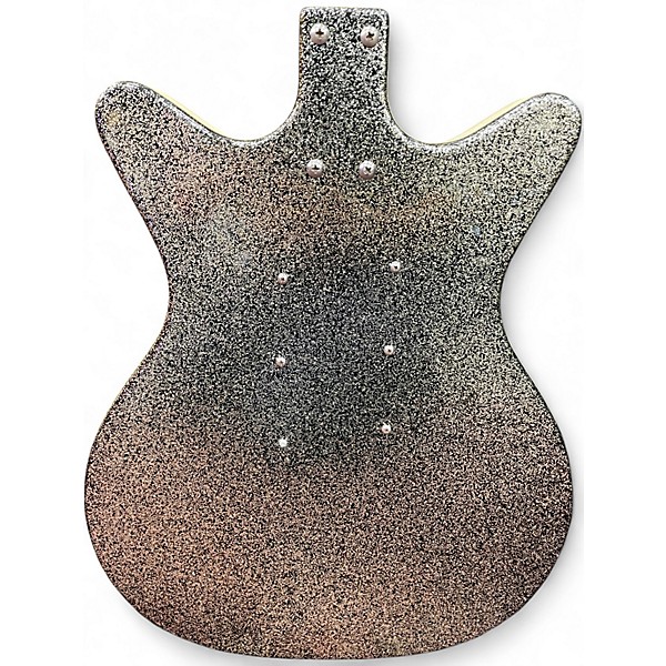 Used Danelectro DC-3 GREEN SPARKLE Solid Body Electric Guitar