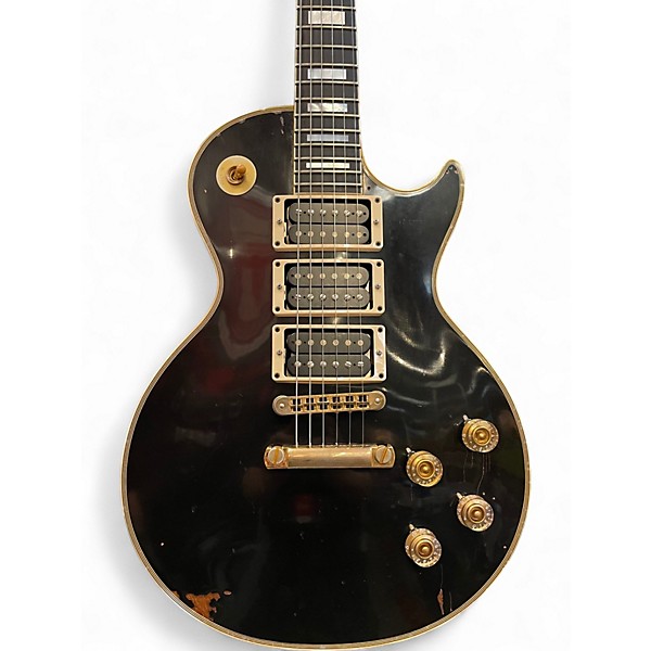 Used 2015 Gibson Les Paul Limited Edition Frampton Phenix Black Solid Body Electric Guitar