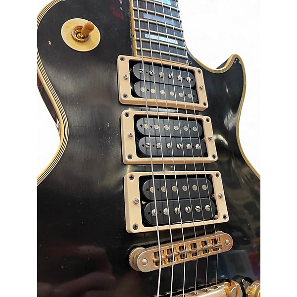 Used 2015 Gibson Les Paul Limited Edition Frampton Phenix Black Solid Body Electric Guitar