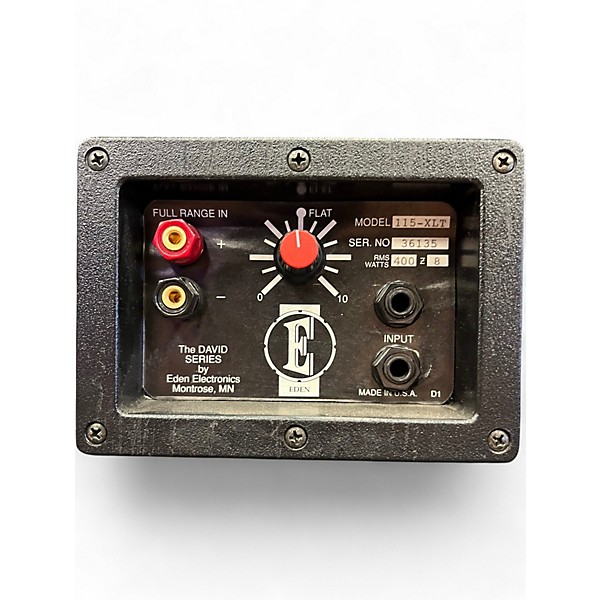 Used Eden 115xlt Bass Cabinet