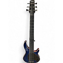 Used Klos Apollo VI Blue Electric Bass Guitar