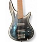 Used Ibanez SR305 5 String Silver Electric Bass Guitar