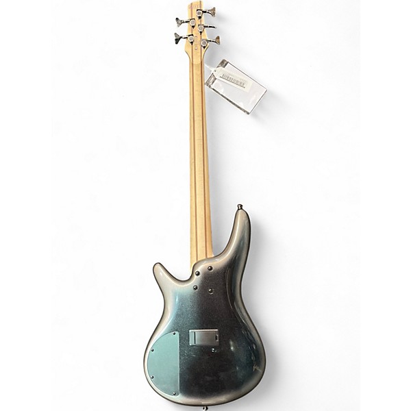 Used Ibanez SR305 5 String Silver Electric Bass Guitar