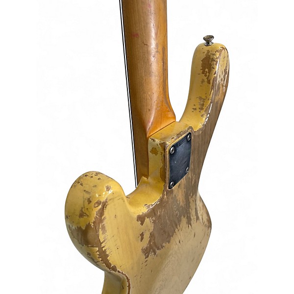 Vintage 1963 Fender 1963 FENDER PRECISION BASS BLONDE BLONDE Electric Bass Guitar