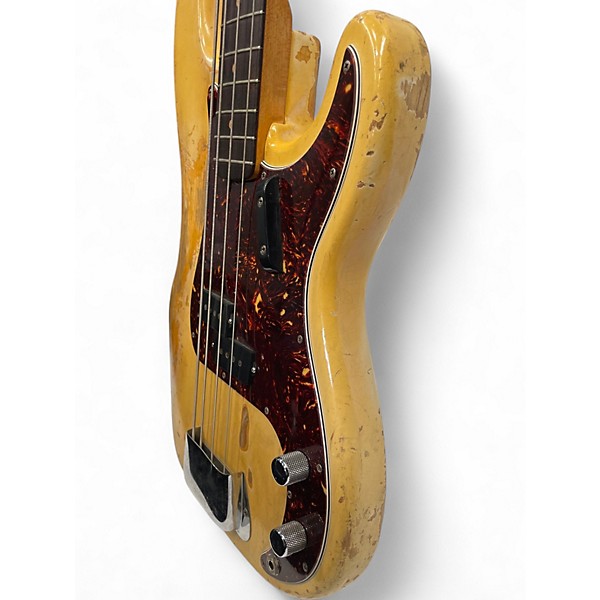 Vintage 1963 Fender 1963 FENDER PRECISION BASS BLONDE BLONDE Electric Bass Guitar