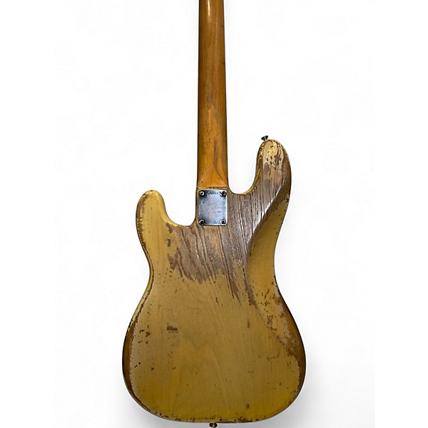 Vintage 1963 Fender 1963 FENDER PRECISION BASS BLONDE BLONDE Electric Bass Guitar