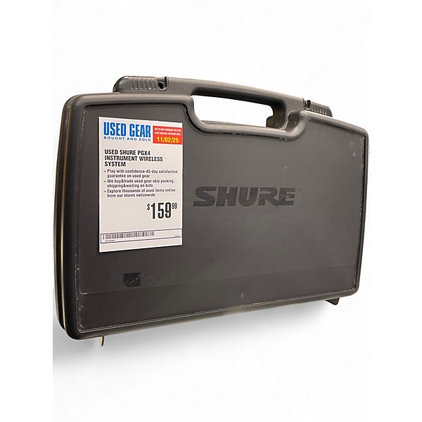 Used Shure PGX4 Instrument Wireless System