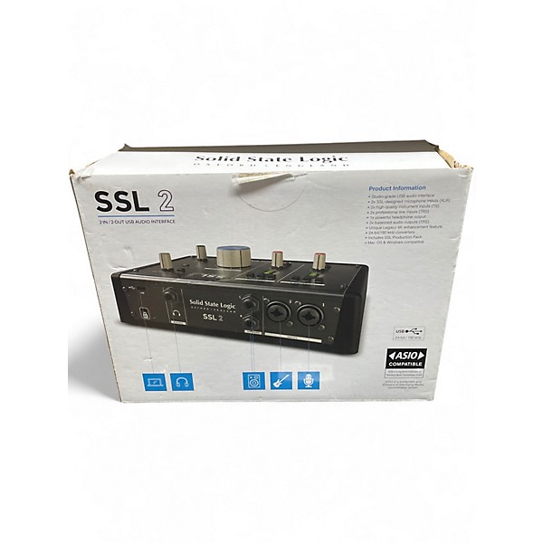 Used Solid State Logic SSL 2 Audio Interface