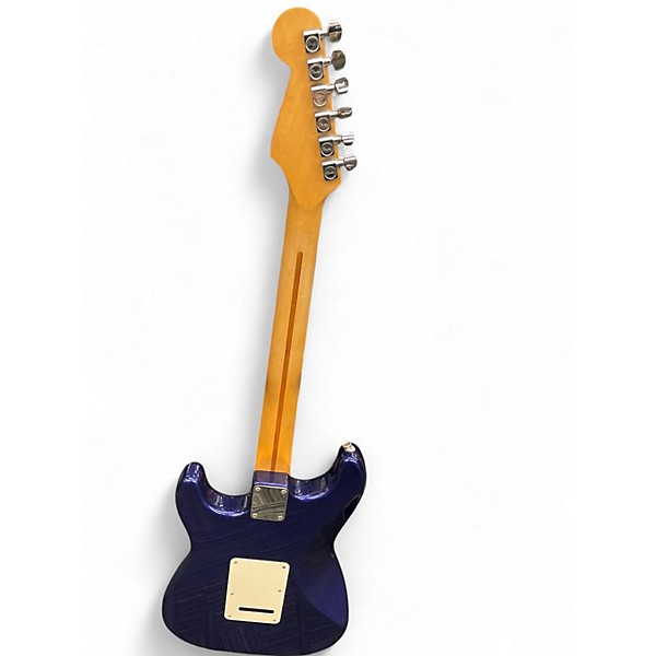 Used Fender Standard Stratocaster Midnight Blue Solid Body Electric Guitar