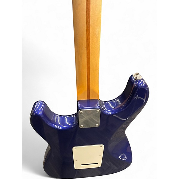 Used Fender Standard Stratocaster Midnight Blue Solid Body Electric Guitar