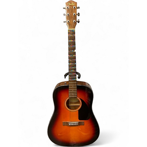 Used Fender CD-60 SUNBURST Acoustic Guitar