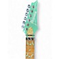 Used Ibanez JEM70V Steve Vai Signature Signature Green Solid Body Electric Guitar