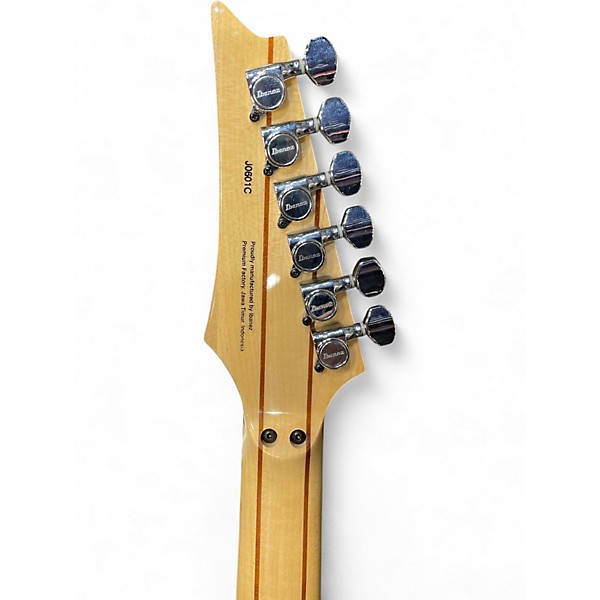 Used Ibanez JEM70V Steve Vai Signature Signature Green Solid Body Electric Guitar