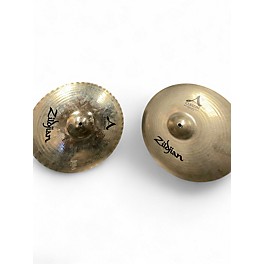 Used Zildjian 15in A Mastersound Hi Hat Pair Cymbal