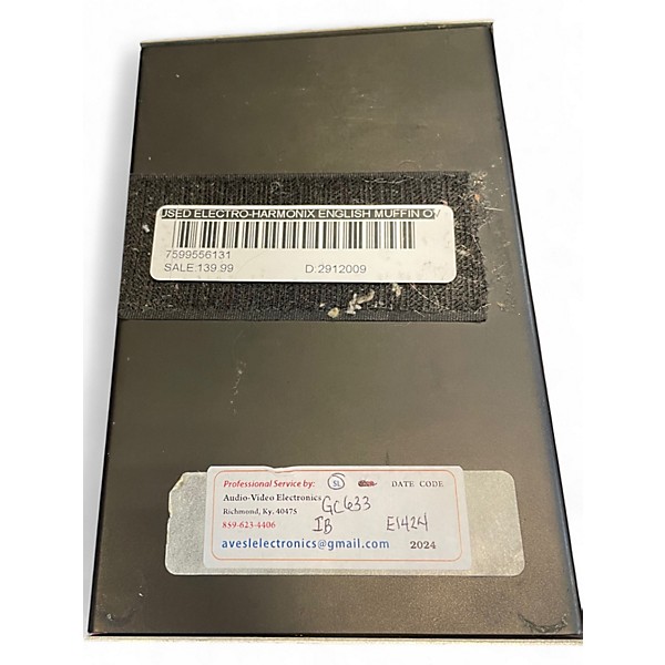 Used Electro-Harmonix English Muffin Overdrive Effect Pedal