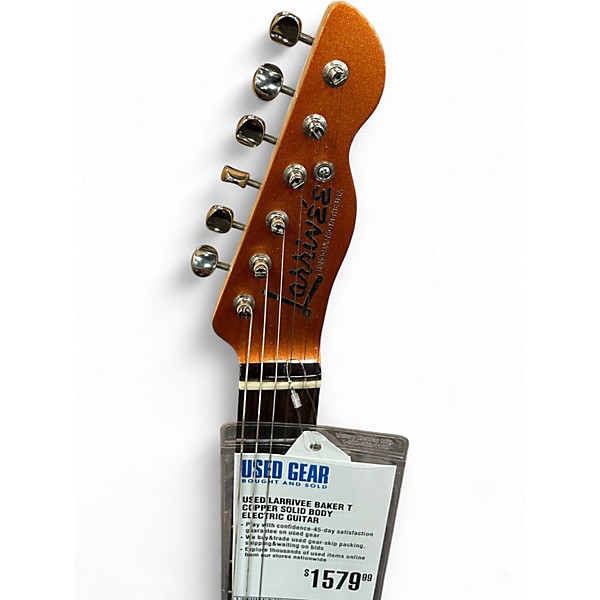 Used Larrivee BAKER T Copper Solid Body Electric Guitar