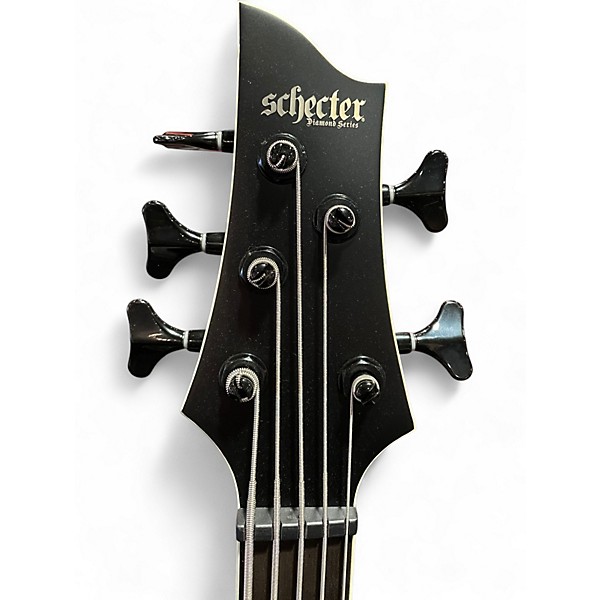 Used Schecter Guitar Research SLS ELITE-5 Satin Black Electric Bass Guitar