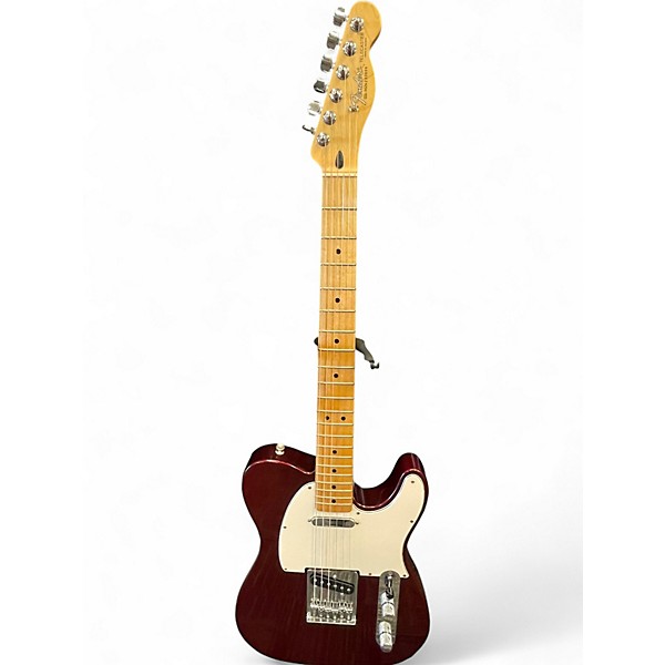 Used Fender TELECASTER Maroon Solid Body Electric Guitar