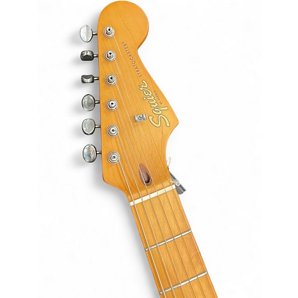 Used Squier CLASSIC VIBE STRAT 40TH ANNIVERSARY Sunburst Solid Body Electric Guitar