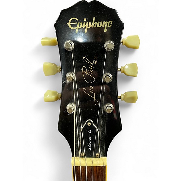 Used Epiphone Les Paul Sunburst Solid Body Electric Guitar