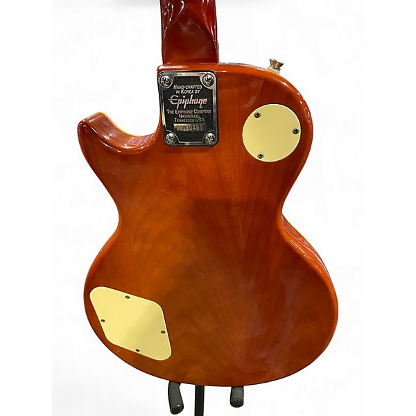 Used Epiphone Les Paul Sunburst Solid Body Electric Guitar