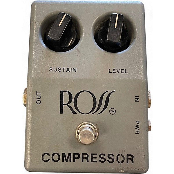 Vintage 1960s ROSS Electronics COMPRESSOR Effect Pedal | Guitar Center