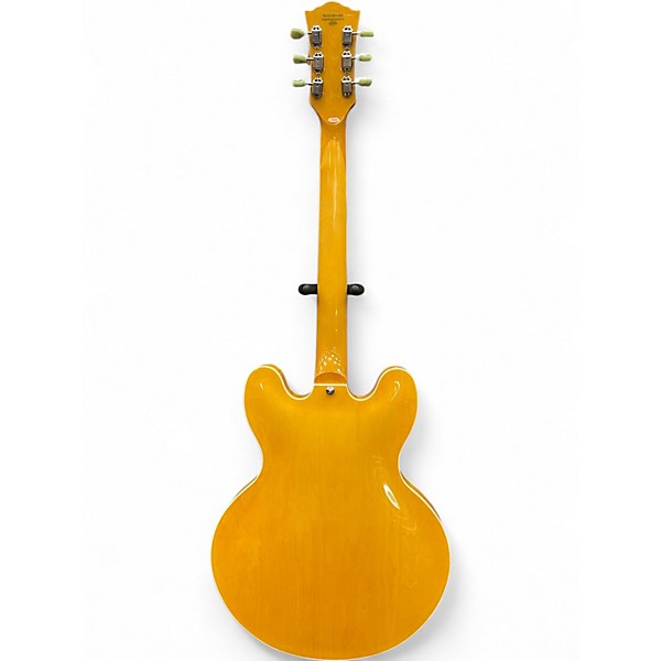 Used Firefly FF338PRO Natural Hollow Body Electric Guitar