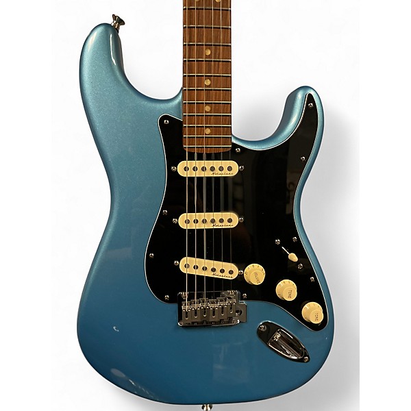 Used Fender Player Plus Stratocaster Blue Solid Body Electric Guitar